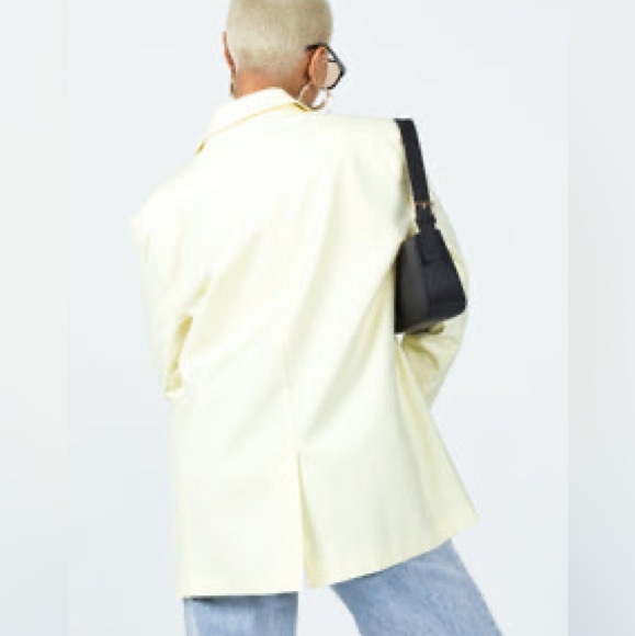 WELCOME TO THE JUNGLE BLAZER LEMON - Picture 3 of 6